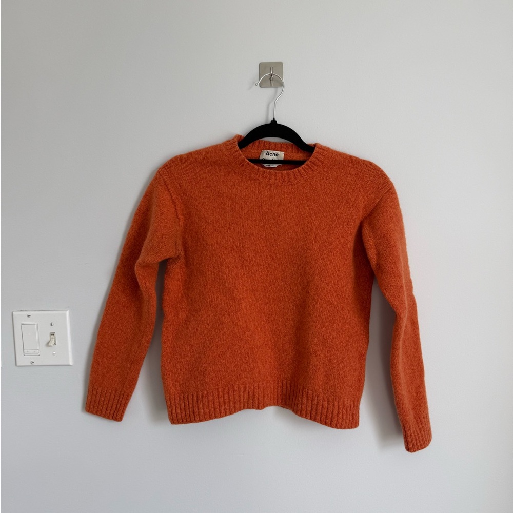 Acne Studios Rust Wool Sweater